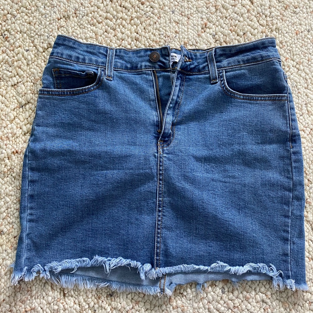 O2 Denim Skirt